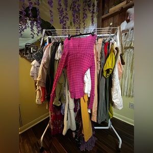 Free People Transparent Stretch Long-sleeve Cowl Neck Top